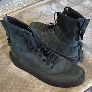 Puma x The Weeknd XO Parallel Triple Black Sneaker Boots Men’s Size 10